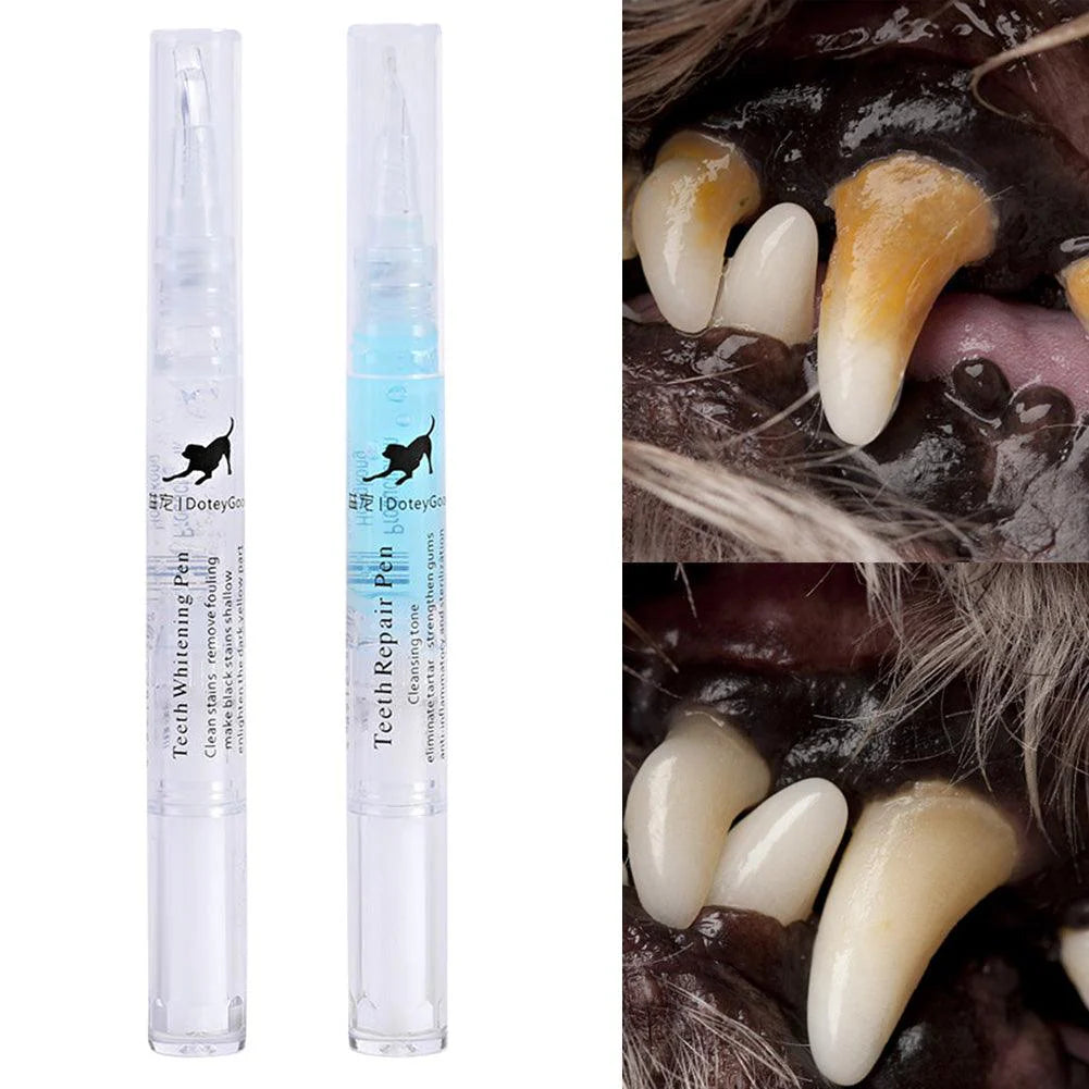 Pet Teeth Repairing Kit for Dog Cat Teeth Cleaning Pen Kit